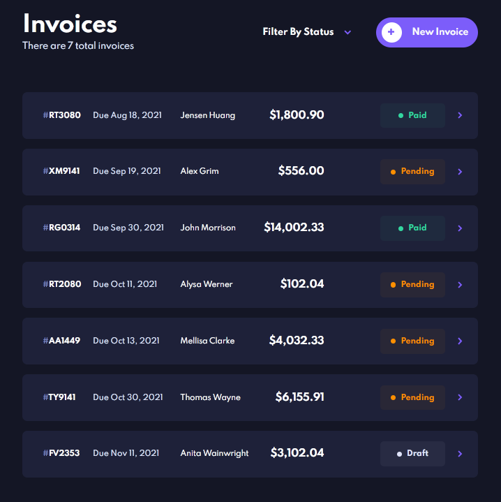 Invoice App